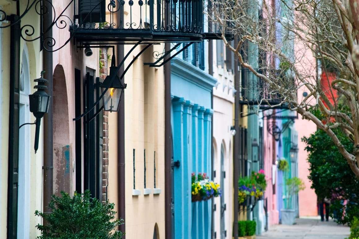 Charleston street Unique travel destinations