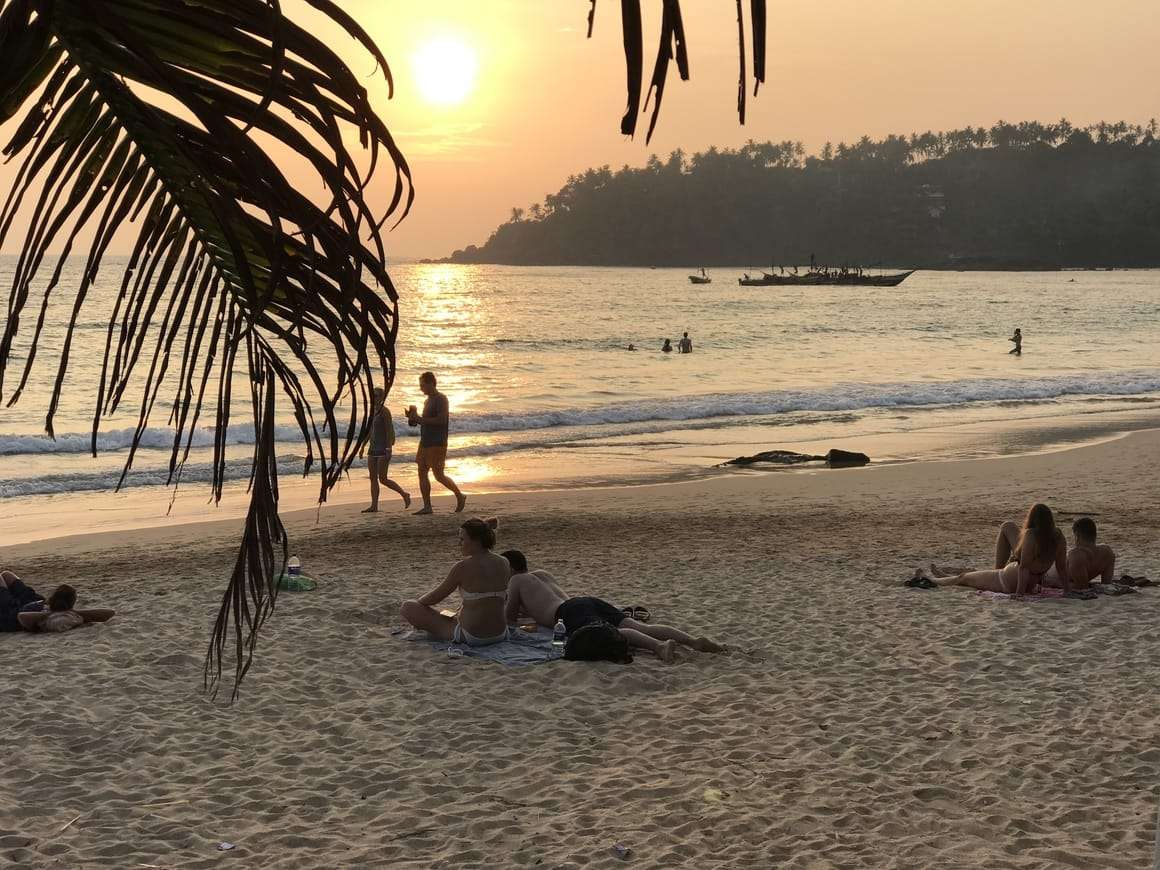 Mirissa Beach In Sri Lanka. Unique travel destinations