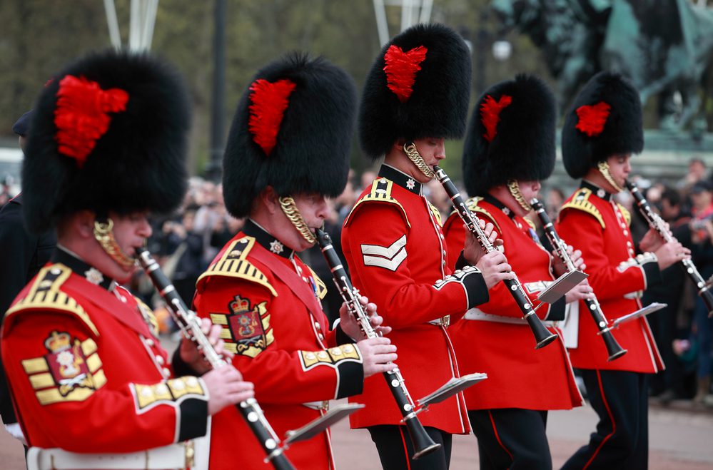 First Trip to London Changing of the Guard