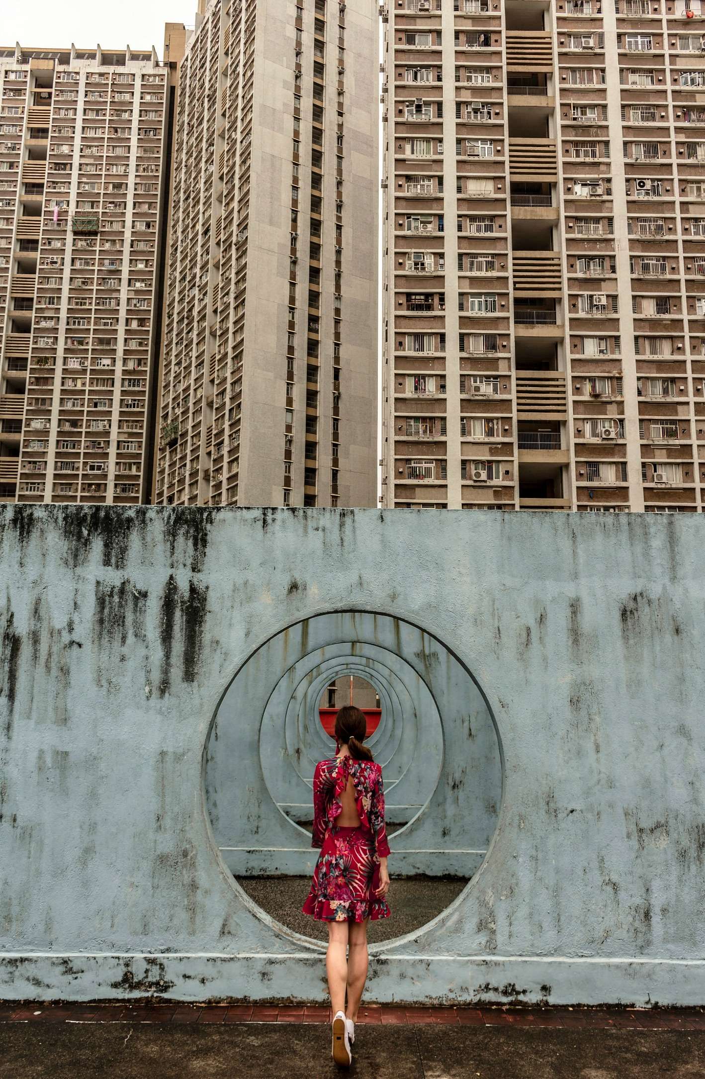 Lok Wah South Estate Carpark, Hong Kong