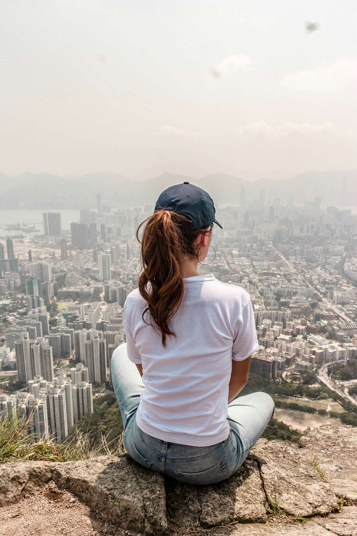 top of Lion Rock, Hong Kong