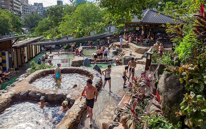 Beitou Hot Spring swimming pools