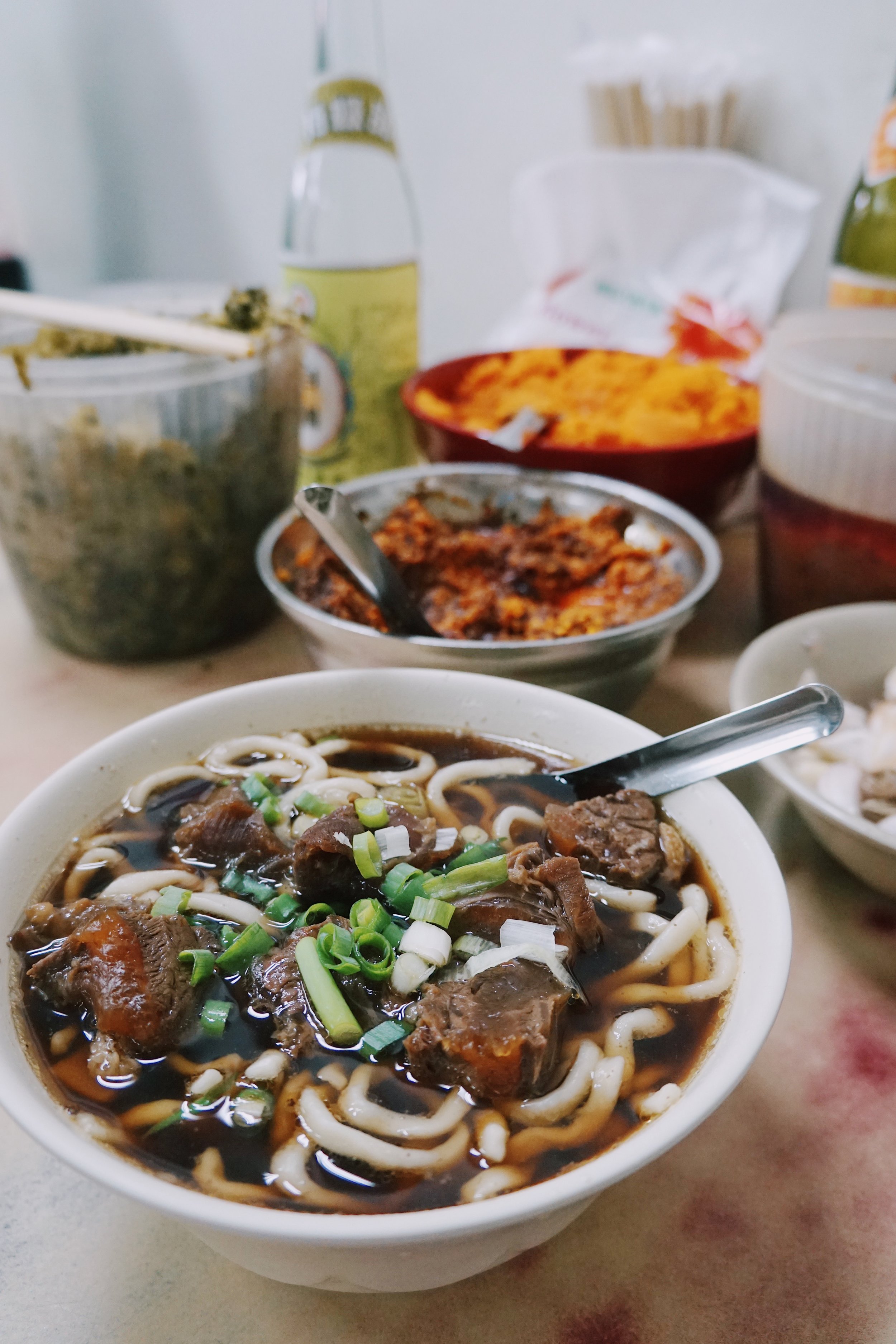 Fuhong Beef Noodles, Taipei.