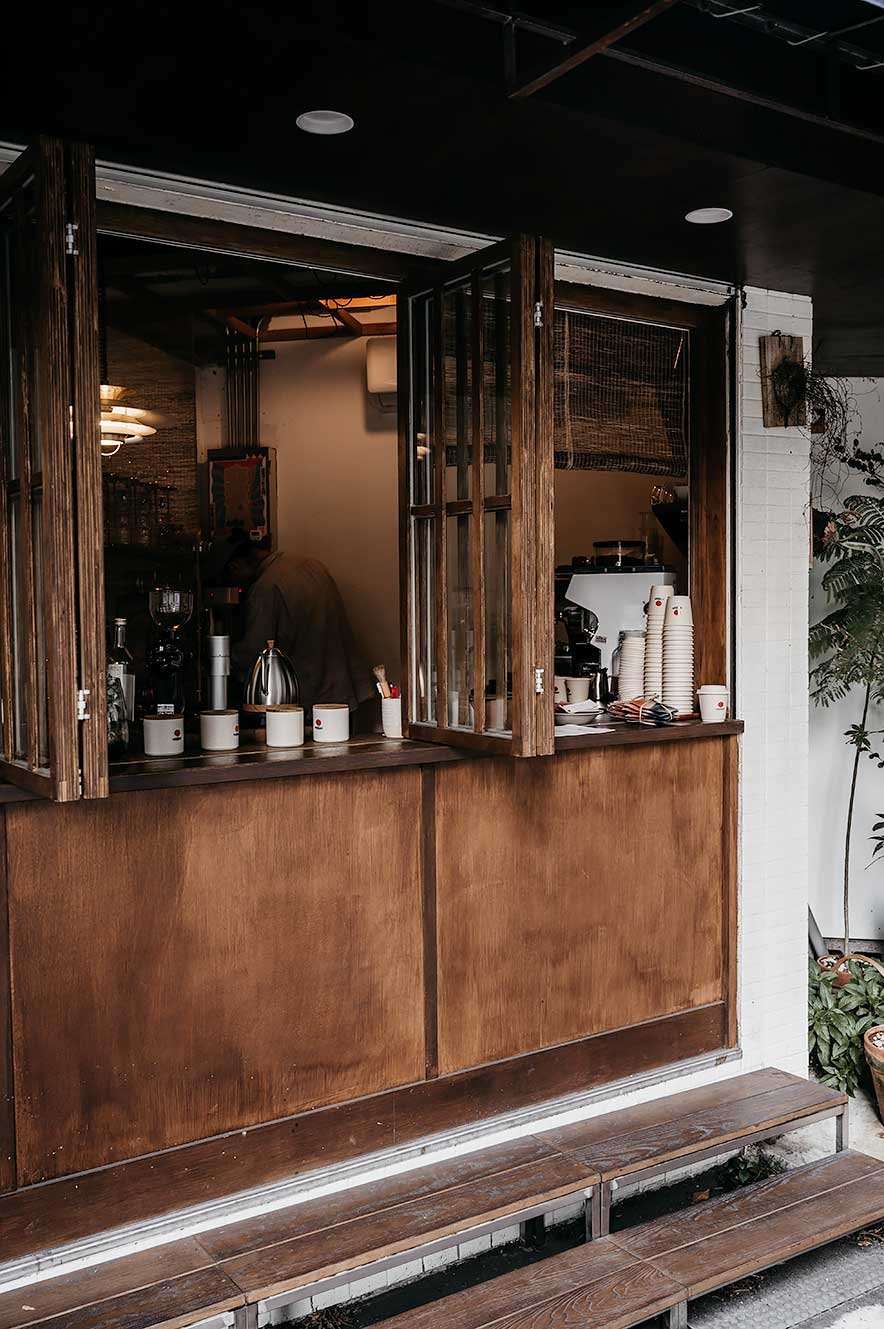 Beam Coast coffee in Taipei, Taiwan