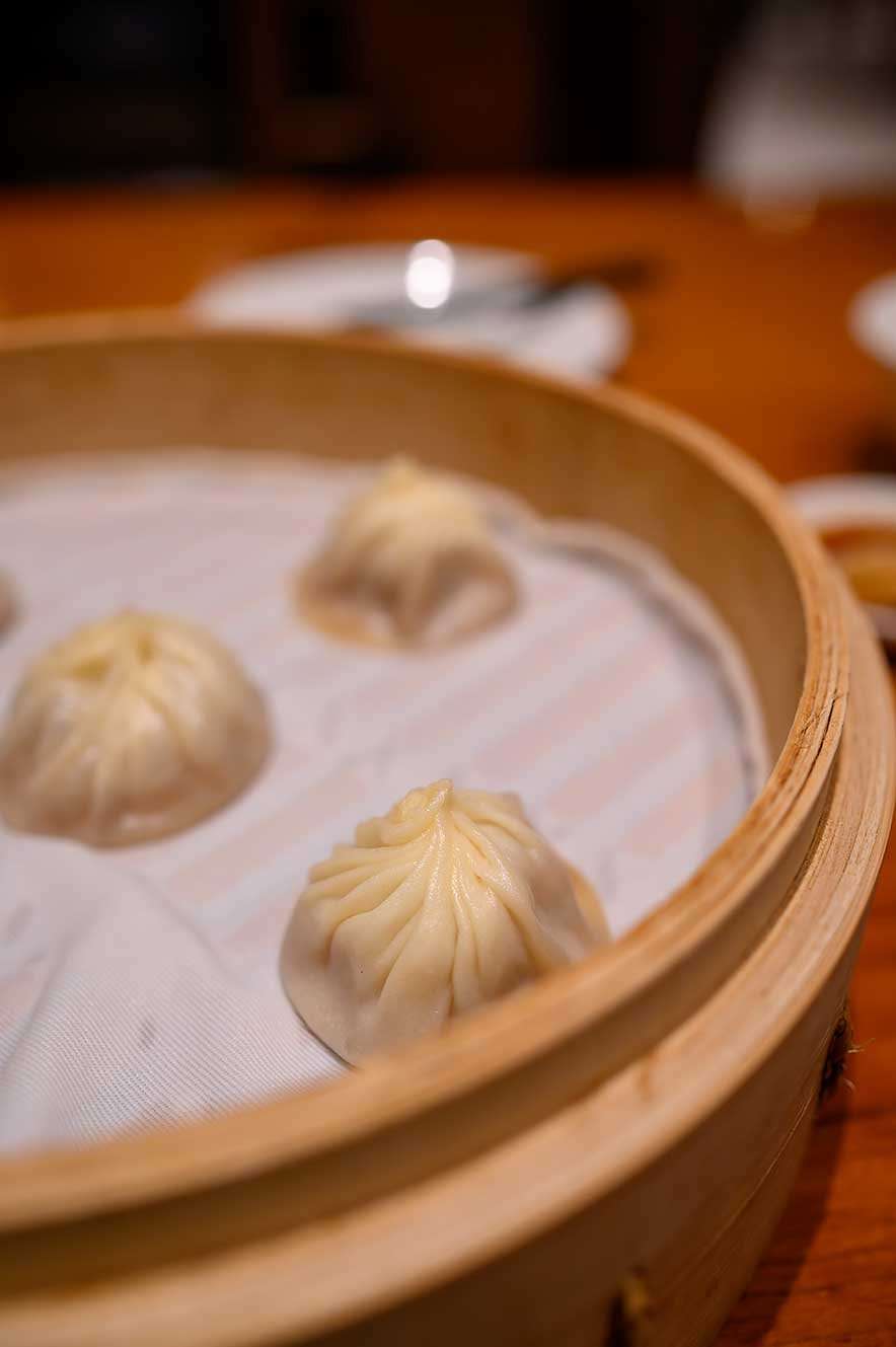 Din Tai Fung restaurant in Taipei 101, Taiwan. Xiao Long Bao soup dumplings