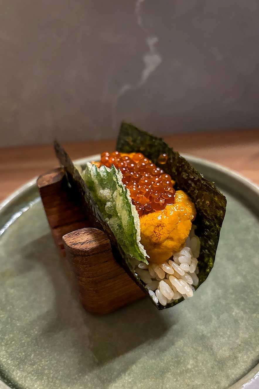 Taipei restaurant Ossu Handroll and Bar