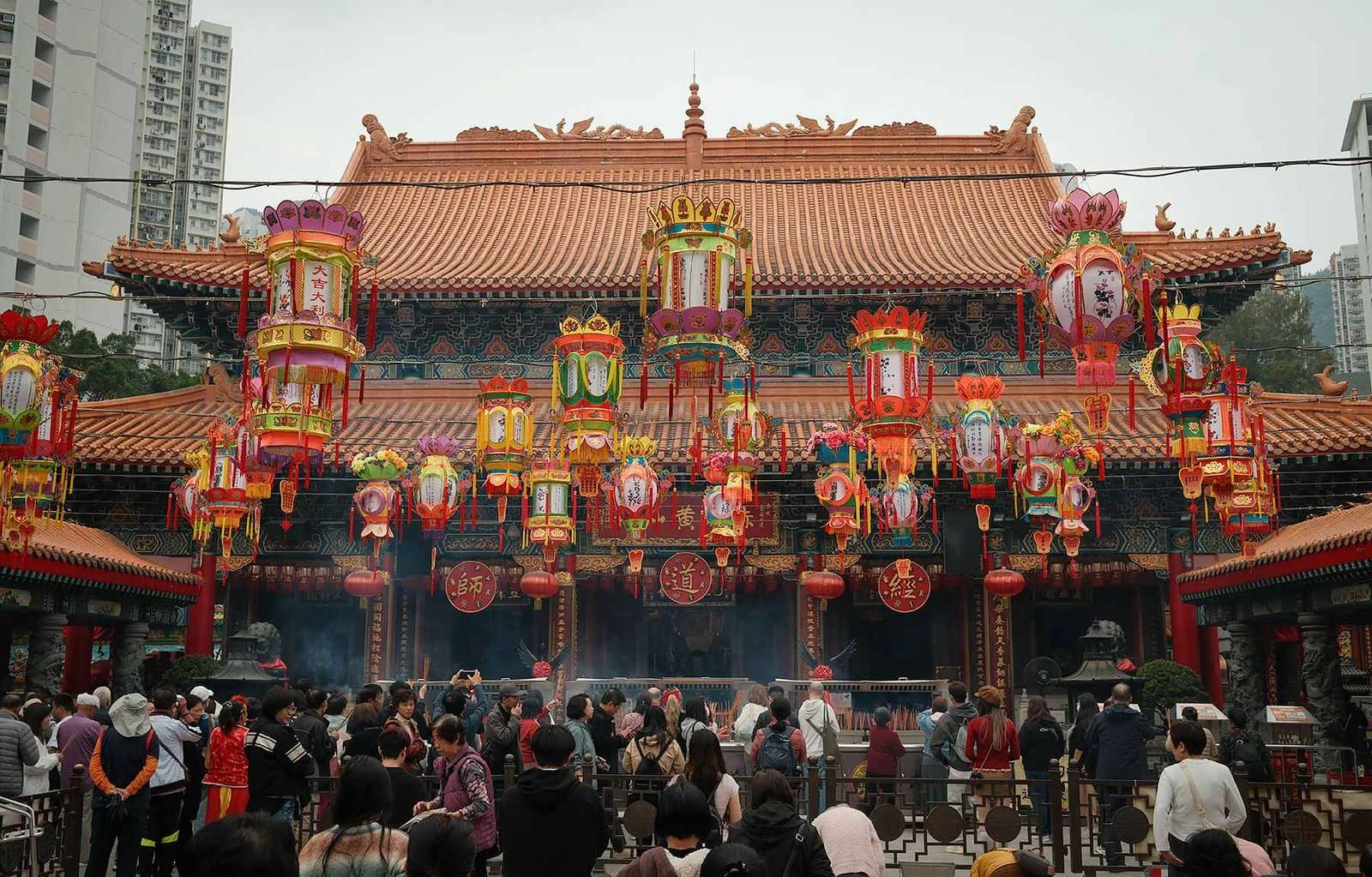 Sik Sik Yuen Wong Tai Sin Temple in Kowloon, Hong Kong