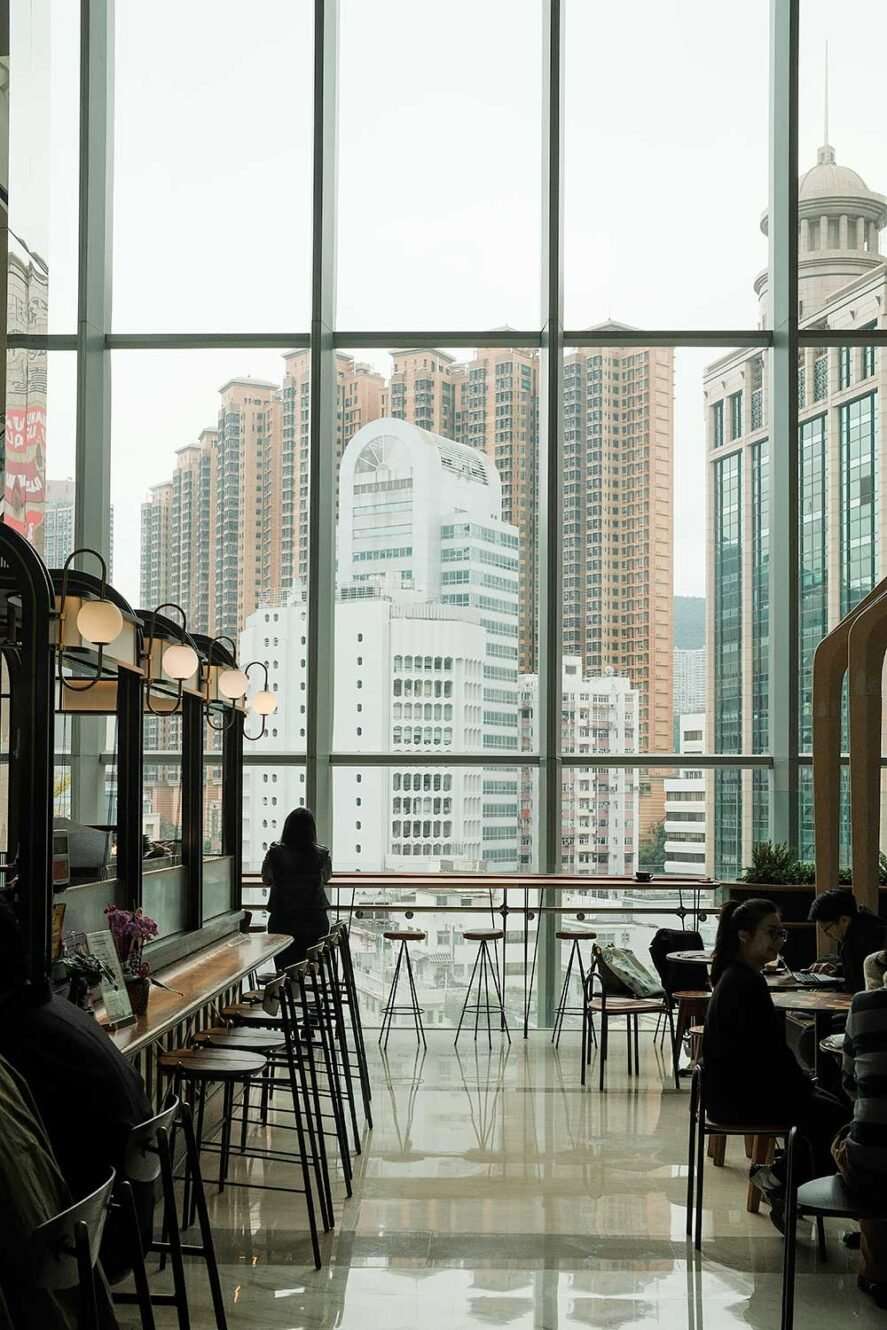 N.O.T. Specialty Coffee at Hysan Place in Hong Kong